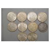 10 Big-Shiny-Silver Dollars!