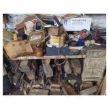 G2- LARGE ASSORTMENT TOOLS - SCRAP WOOD AND METAL