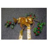 VINTAGE SET OF 3 CHRISTMAS DECOR DIY PIECES