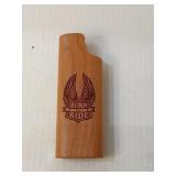 Wayne Carver Wood "Born To Ride" Bic Case UJC