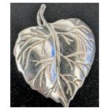 Silver 1.86G Leaf  Pendant JC