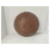 Decorative Copper Sun Face U13B