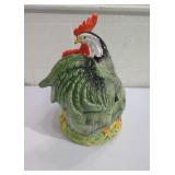 Vintage Italian Ceramic Roosters Tourine 7F