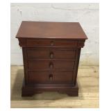 Wooden Side Table with Drawers K