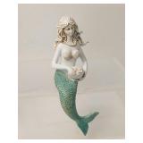 Decorative Resin Shelf Sitting Mermaid Figure U15A