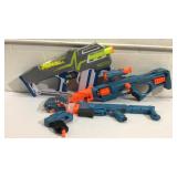 Four Nerf Guns M7B