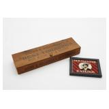 Sir Walter Raleigh Cross Stitch and Tobacco Box