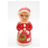 Vintage Blow Mold Mrs. Claus