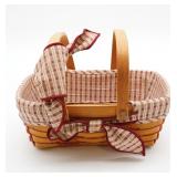 Longaberger Homestead 2000 Red Woven