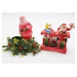 Vintage Santa Christmas Decorations