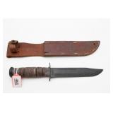 U.S.M.C. CPL Bell KA-Bar Knife w/Sheath