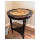 Side Table w/Golf Theme Top