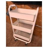 Metal 3 Tier Rolling Cart