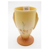 Roseville Ixia Yellow Vase As Found