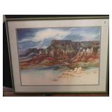 "Emerald Mesa" by Michael Atkinson Watercolor