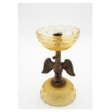 Fostoria Gold Eagle Candlestick