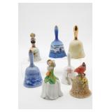 Assorted Porcelain/Ceramic Bells