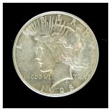 Coin 1928-S Peace Dollar-AU