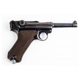 Gun 1938 Mauser P08 Semi Auto Pistol 9mm