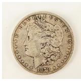 Coin 1878-CC Morgan Dollar - F