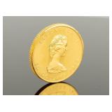Coin 1984 Canada 1 Oz.  Gold Maple Leaf BU