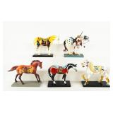 5 The Trail Of Painted Ponies Figurines