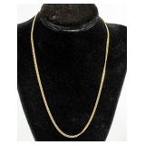 Jewelry 14kt Yellow Gold Twisted Rope Necklace