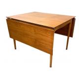 Mid Century Walnut Lane Perception Dropleaf Table