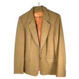 David Craig Tan Wool Blazer