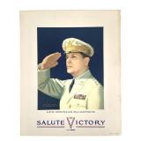 Ind. "Salute to Victory" Douglas MacArthur Poster