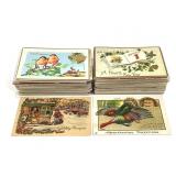 150+ Early Holiday Postcards 1910-1920s