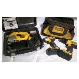 DeWalt 20V Driil - Impact Drill - Corded Jig Saw