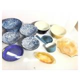 10 Pcs Blue Enamelware +