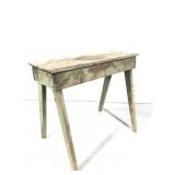 Small Wood Primitive Stool