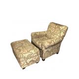 Large Armchair w Ottoman