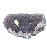 Amethyst W/ Barite Blade, Specimen From Brazil