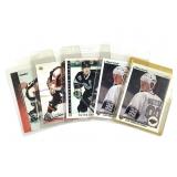 5 Wayne Gretzky NHL Trading Cards 1990s