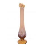 Fenton Lily of the Valley Opalescent Bud Vase