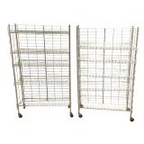 2 Wire Metal Rolling Shelves