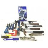 Lot of Misc Hand Tools and Bike Pump