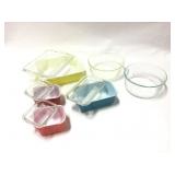 6 Pcs Pyrex Kitchenware