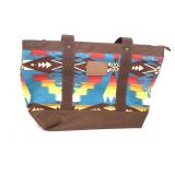 Southwestern Styled Pendelton Tote Bag Like New