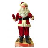 Vintage 42" Standing Santa Claus Display