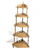 5 Tier Corner Whatnot Shelf