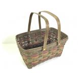 8" T Handmade Basket w/ Handles 16" Diameter