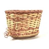 5" T Handmade Basket w/ Feet 6.5" Diameter