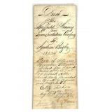 Sheffield Mining & Transportation Co IL Deed 1856