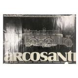 Arcosanti Paolo Soleri Arcology Exhibition Poster