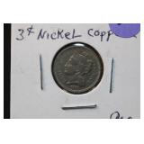 1868 3 Cent Nickel