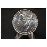 1878-P 7TF Uncirculated Morgan Silver Dollar